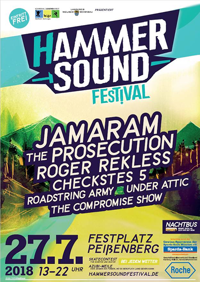 Hammersound Festival Plakat 2018