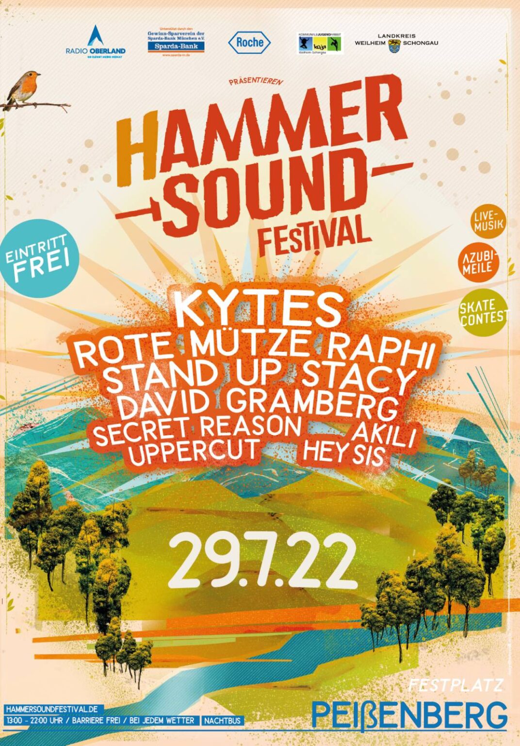 Hammersound Festival Plakat 2022