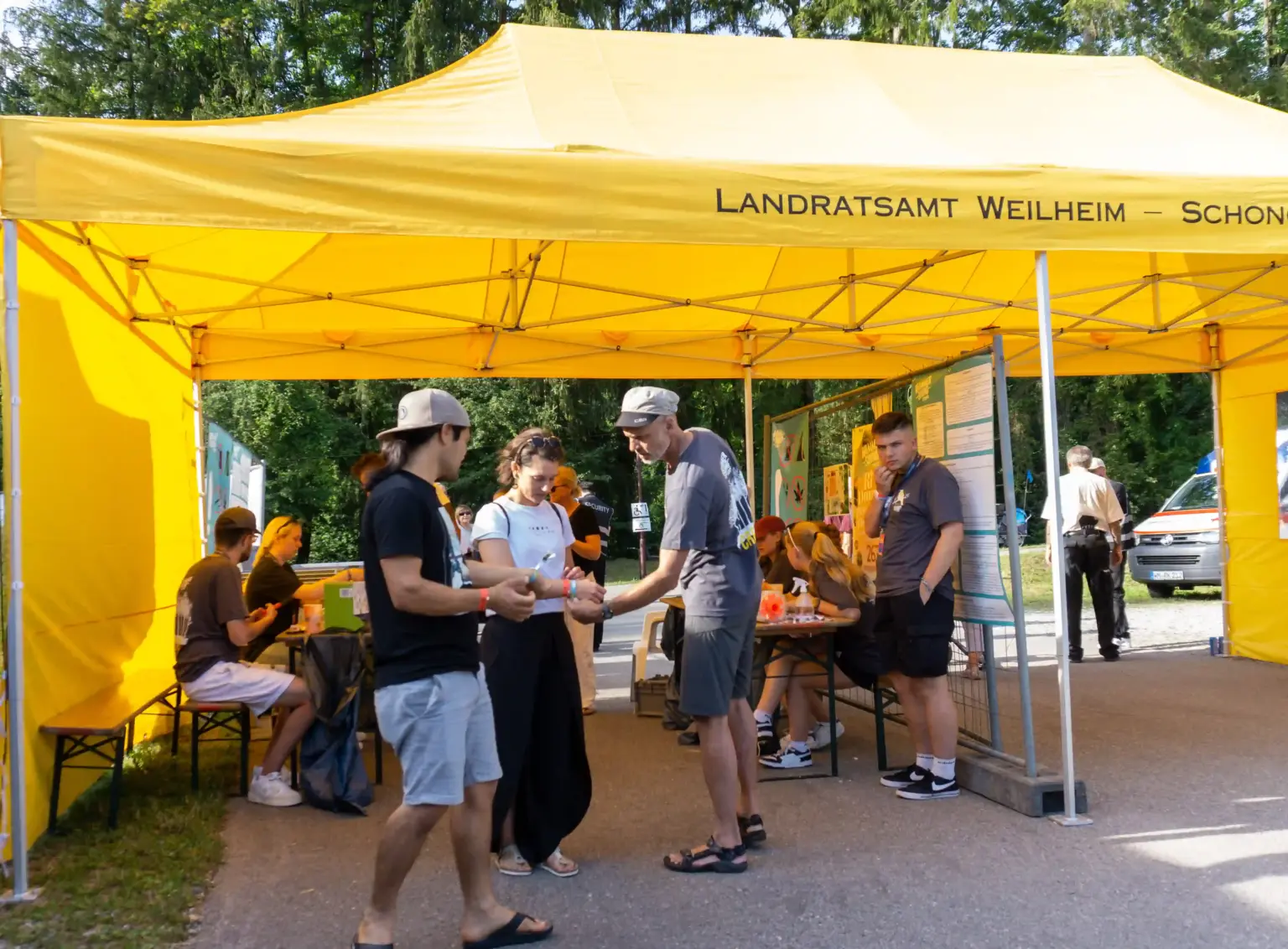 Hammersound 24 Helfer Einlass