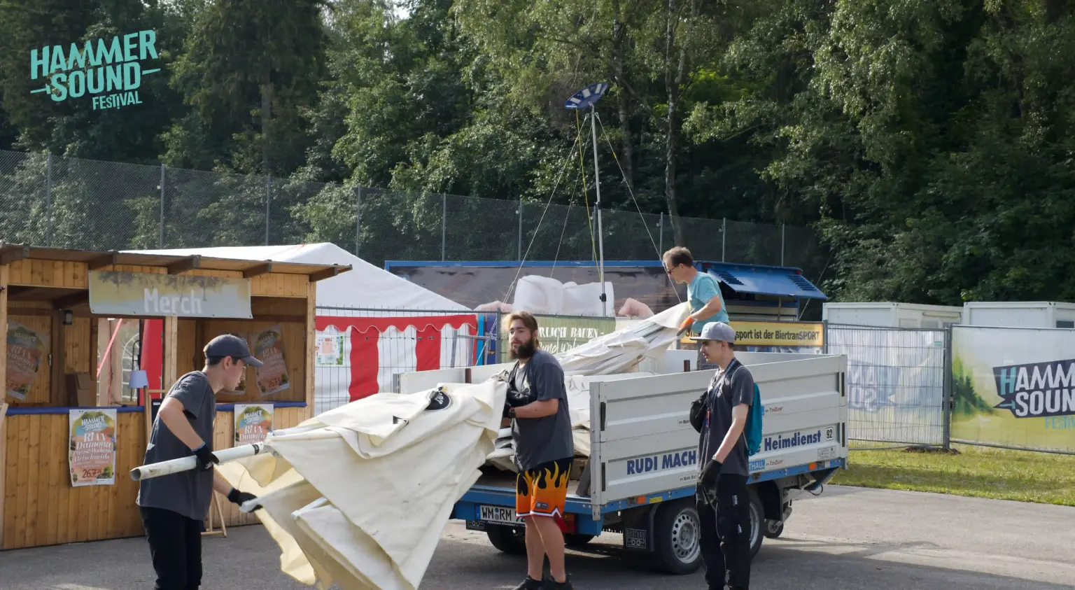 Hammersound 24 SiteCrewAufbau